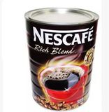 雀巢咖啡醇品黑咖啡500g 速溶原味特浓纯咖啡粉 无糖清咖