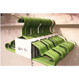◆怡然宜家◆IKEA 斯塔利 钢制衣架(5件套 白色/绿色)◆专业代购