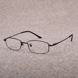 纯钛小框近视眼镜架男女小脸型高度数 配玻璃眼镜片 全框眼镜框