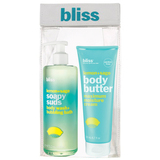 【英国代购】Bliss必列斯 柠檬鼠尾草 泡泡沐浴液身体乳新年套装