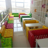幼儿园组合儿童沙发 韩式可爱宝宝皮沙发 婴儿软包沙发座椅特价