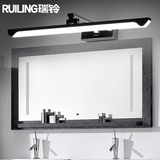 可旋转灯头不锈钢浴室镜前灯 卫生间壁灯 镜柜LED镜灯防水防生锈