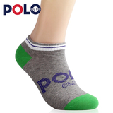 Polo  春夏 船袜 男士棉袜 低帮短袜子 浅口 运动袜 四季 男人袜