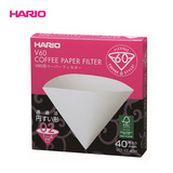 HARIO日本原装 咖啡滤纸 V60滴漏式手冲咖啡过滤纸02号1-4人份