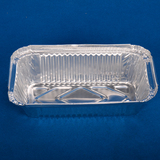 650ml锡纸盒一次性餐盒快餐打包盒焗饭盒锡箔铝箔盒碗长方形