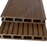 厂家直销生态木塑木地板别墅庭院地板阳台实木地板145*23空心地板