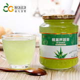 东大金果蜂蜜芦荟茶560g 韩国风味热冲饮果茶 买2瓶送杯勺