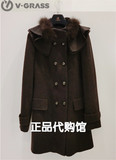 正品代购：vgrass 维格娜丝 2014冬季新款 大衣 40270 原价4180