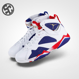 耐克Nike Air Jordan7 RETRO AJ7 乔7 白蓝男鞋篮球鞋 304775-123