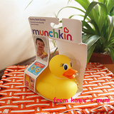 【海淘现货】Munchkin麦肯齐/奇小黄鸭感温小鸭子宝宝洗澡玩具