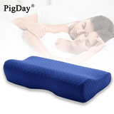 PIG DAY记忆枕头颈椎保健枕记忆棉护颈单人枕头健康睡眠成人枕芯