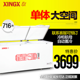XINGX/星星 BD/BC-716E 商用大冰柜冷柜 卧式单温 冷冻冷藏节能