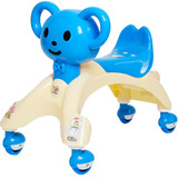 新款1-3岁小猫扭扭车静音轮儿童摇摆溜溜车宝宝滑行玩具车带音乐