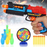 雄海软弹枪 儿童玩具枪手枪安全可发射软吸盘塑料子弹男孩软弹枪