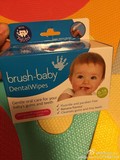 ［预定］英国Brush Baby婴幼儿柔软手指套筒式口腔清洁湿巾0-16M