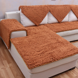 加密雪尼尔沙发垫定做毛绒沙发垫布艺时尚防滑坐垫订飘窗垫厚