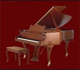 全新格尼特牌173-186型柚木色古典三角钢琴德国技术