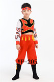 2016新款少数民族男童表演服儿童蒙族舞蹈服藏族蒙古舞服装演出服