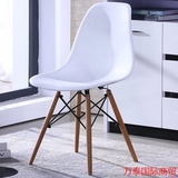 休闲洽谈椅餐椅简约时尚实木塑料椅电脑椅靠背椅子办公椅家用椅子