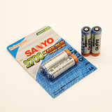 日本SANYO三洋5号充电电池2节装2700mAh 1.2V镍氢相机KTV遥控电池