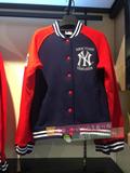 MLB棒球服美职棒NY情侣拉链棒球服立领运动外套卫衣B3076/A3078