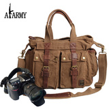 AKARMY数码单反相机包 单肩手提摄影包 内胆包旅行休闲相机包