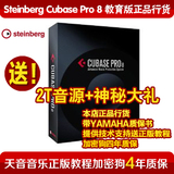 正品行货 Steinberg CUBASE Pro 8 教育版 中文 包顺丰 送2T音源