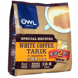 OWL猫头鹰 新加坡进口拉白咖啡三合一原味 600克 速溶白咖啡