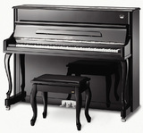 珠江皇冠LS-2高档机芯黑色全新经典立式钢琴 官方授权正品保证