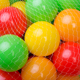厂家直销淘气堡专用海洋球大量批发儿童乐园幼儿园七彩色球 100装