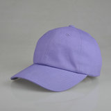 女士户外遮阳帽子棒球帽鸭舌帽紫色紫罗兰无图案光身纯色秋冬四季