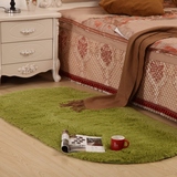 梦欣雅 椭圆形地毯客厅简约现代欧式卧室床边可爱加厚家用可机洗