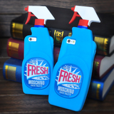 洁厕灵 清洁剂 FRESH MOSCHINO iPhone6 plus昆凌同款手机壳5S