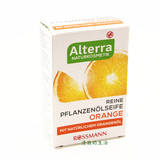现货德国Alterra天然有机植物油香橙香皂/精油皂滋润保湿 甜橙味
