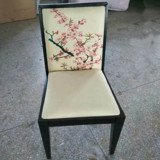 新中式家具现代简约时尚创意茶椅纯实木餐椅书椅休闲座椅靠背椅子