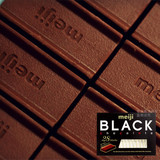 满78包邮日本原装进口零食Meiji明治至尊纯黑钢琴巧克力26枚130g