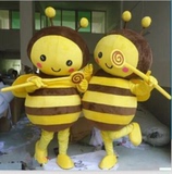 小蜜蜂卡通人偶服装行走真人扮演定制玩偶活动促销道具布偶吉祥物