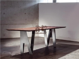 美式乡村家具 loft工业风餐桌 办公桌会议桌咖啡桌工作桌创意书桌