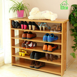简约现代客厅鞋柜储物简易鞋架实木多层防尘收纳架组装包邮可定做