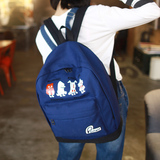 儿童书包小学生男童女童1-3-6年级4初中生书包韩版双肩背包帆布包