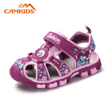 camkids小骆驼新款女童凉鞋夏儿童鞋子小童包头框子鞋 宝宝沙滩鞋
