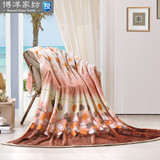 博洋家纺毛毯夏季盖毯单双人夏凉毯1.5米1.8m空调毯加厚春秋毯子