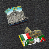 外贸出口欧洲埃菲尔铁塔凯旋门比萨斜塔旅游纪念品创意冰箱贴磁贴