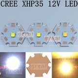 CREE科锐XHP35-HD圆头大功率LED灯珠12V 13W 3535白光自然白暖白