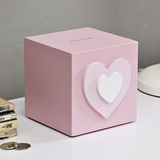 韩国创意儿童存钱罐可爱女生心型生日礼物储钱罐卡通硬币筒储蓄罐
