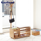 加兰日式纯实木换鞋凳现代简约北欧创意储物凳收纳穿鞋凳玄关家具