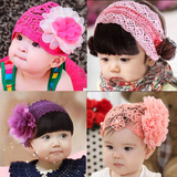 韩版宝宝发带 女童假发发饰 婴儿发箍假刘海拍照道具0-1-3-6岁