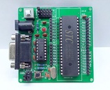 FS 1-13 STC12 最小系统 学习板 STC12C5A60S2 双串口 单片机 带A