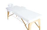 便携式铝制折叠床按摩床实木可升降SPA理疗床床罩