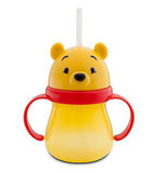 美国直邮 正品Disney迪斯尼Pooh熊/米奇/外星人带吸管水杯 现货